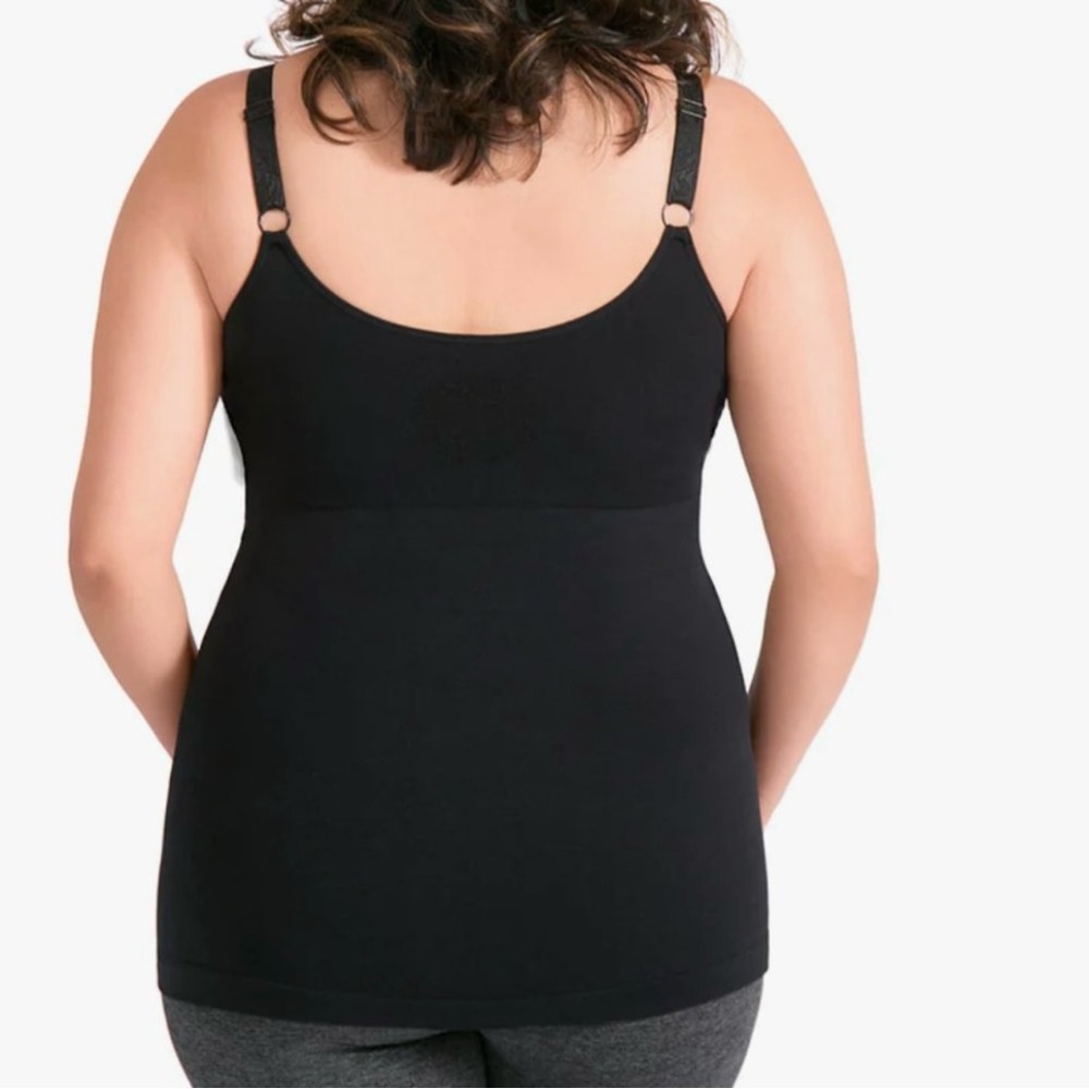 KINDRED BRAVELY Simply Sublime® Maternity & Nursing Tank Black Bra Medium Busty - Picture 4 of 14